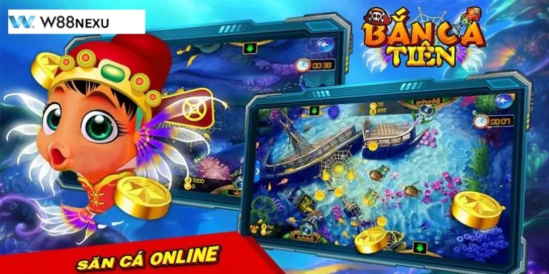 Bắn Cá Trực Tuyến Tại W88: Săn Cá Khủng, Đổi Thưởng Bạc Tỷ Bắn cá trực tuyến tại W88 là sảnh chơi sôi động với hàng ngàn lựa chọn.