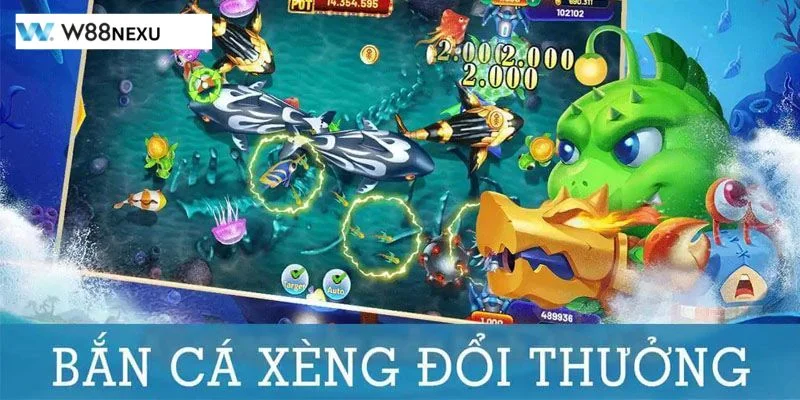 Bắn Cá Xèng W88 – Săn Cá Xả Stress, Thắng Lớn Mỗi Ngày