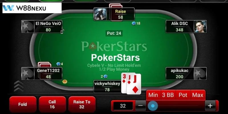 Chơi Bài Poker W88: Thắng Đậm Chỉ Sau 5 Phút Tìm Hiểu Ván cược Poker muốn chiến thắng cần nắm bắt thuật ngữ khôn ngoan.