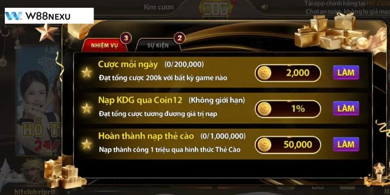 Code Khuyến Mãi Game Bài: Code Miễn Phí, Cập Nhật 2025 Người chơi có thể đăng ký để chủ động nhận code W88 miễn phí.