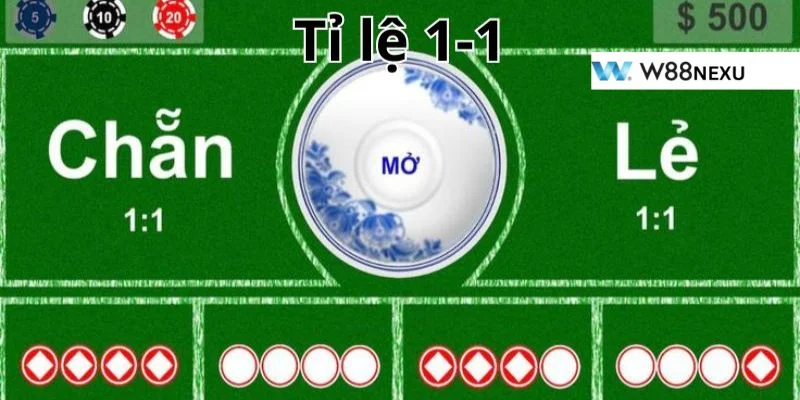 Dự Đoán Chẵn Lẻ Xóc Đĩa W88: Mẹo và Kinh Nghiệm Cần Biết Kinh nghiệm dự đoán chẵn lẻ xóc đĩa giúp gia tăng tỷ lệ thắng.